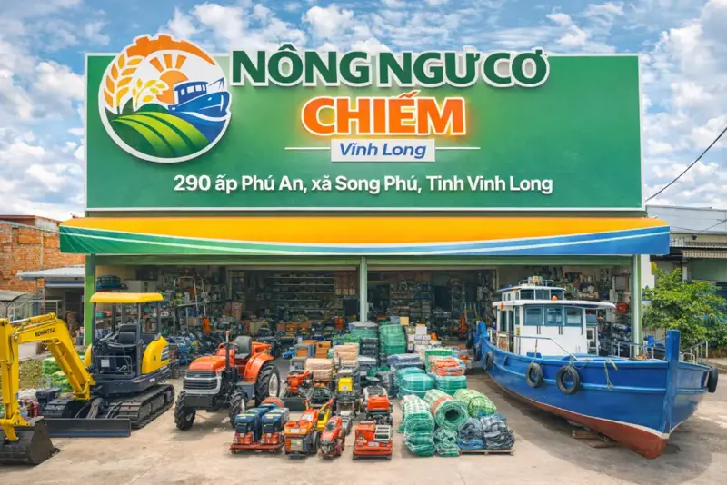 Giới thiệu về cửa hàng Nông Ngư Cơ Chiếm Vĩnh Long