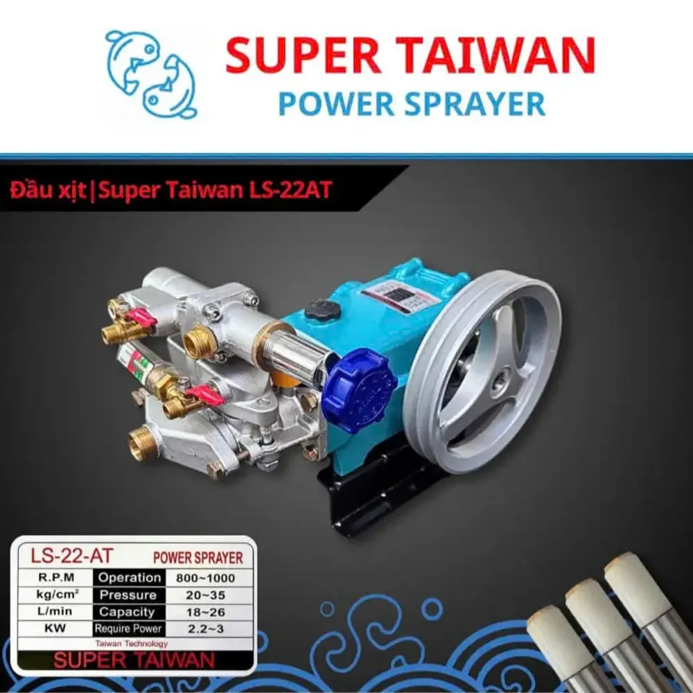 Đầu xịt ty 22 Sứ - Tự động 1
