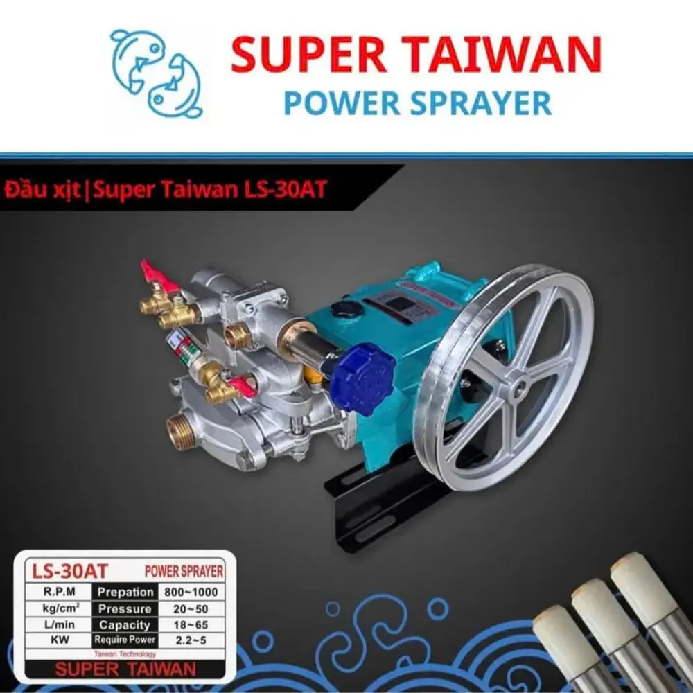 Đầu xịt ty 30 - Super Taiwan LS-30AT Power Sprayer 1
